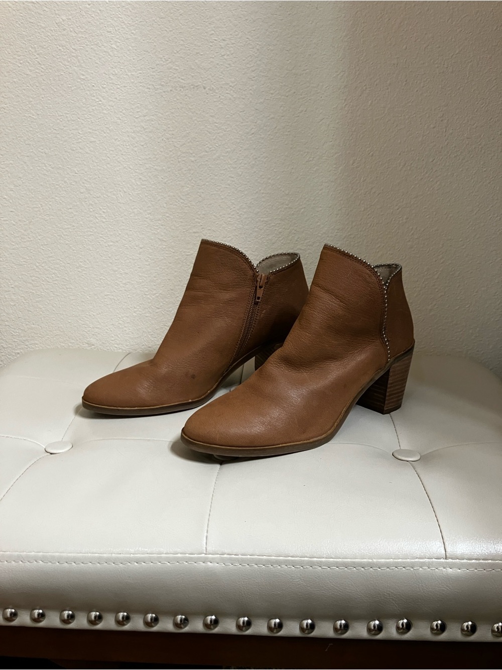Lucky Brand Leather Ankle Boots